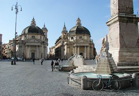 Piazza del Popolo a Roma